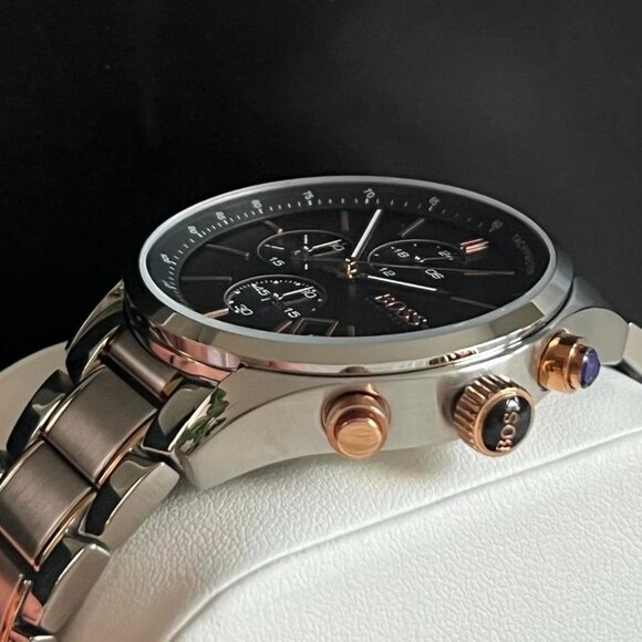 Hugo Boss Grand Prix Watch – Sleek Black Dial NEW! - Picture 7 of 12